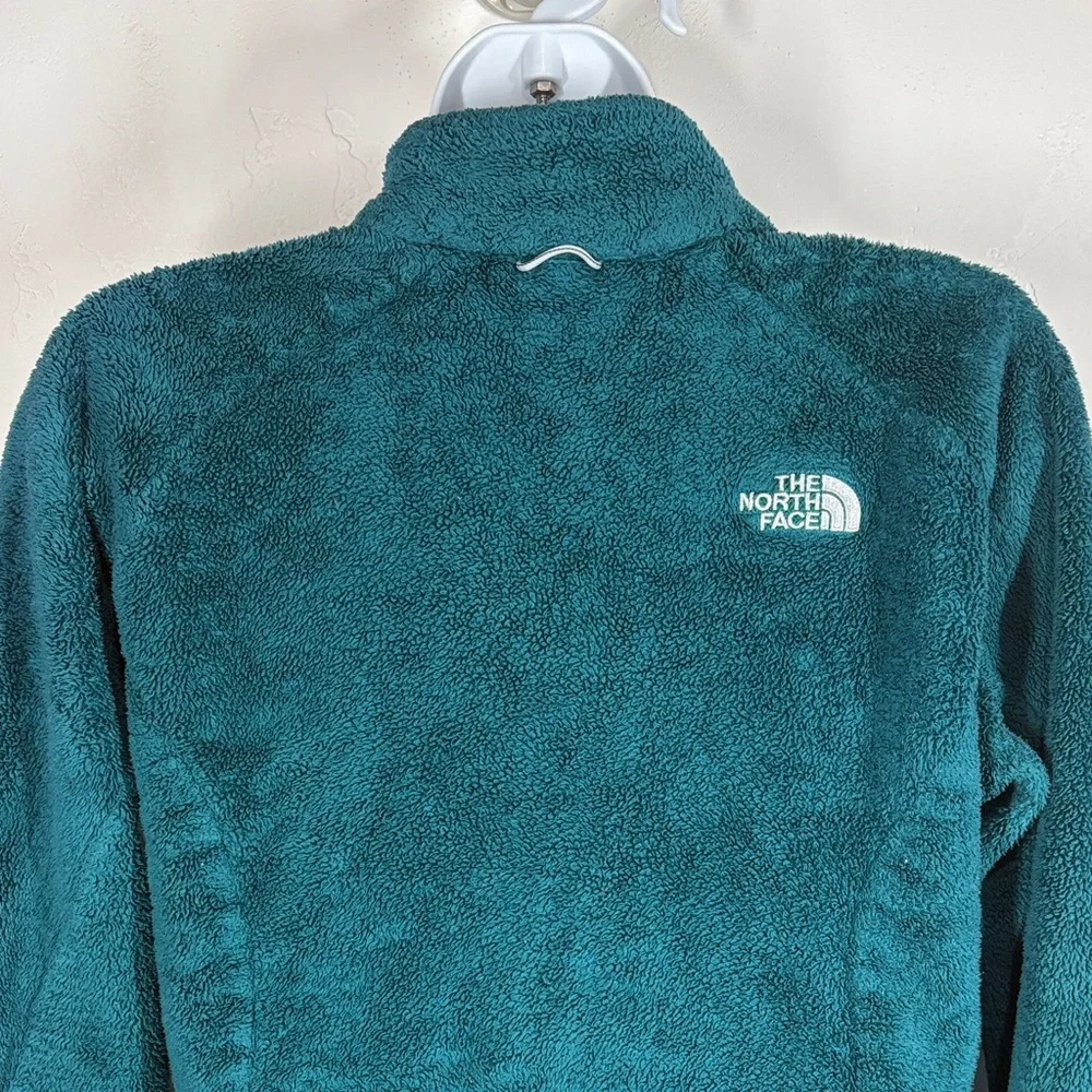 The North Face Women’s Teal Fleece Jacket size small - Picture 8 of 12